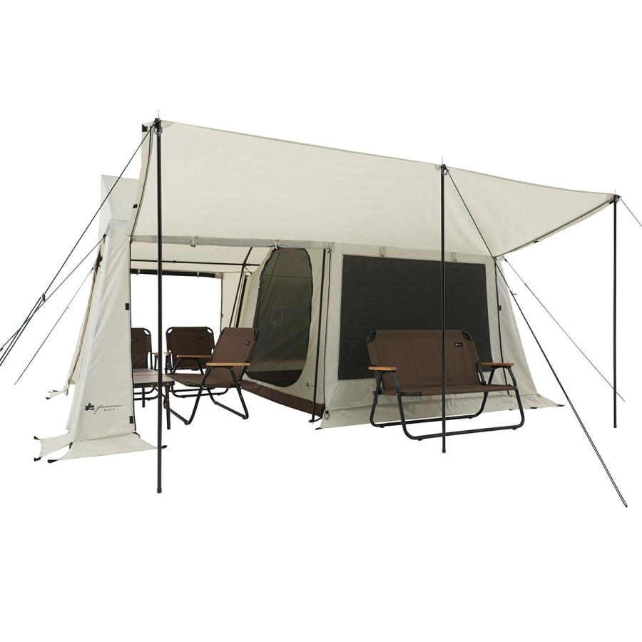 LOGOS（ロゴス） キャンプ テント ファミリー 大型 コテージ型