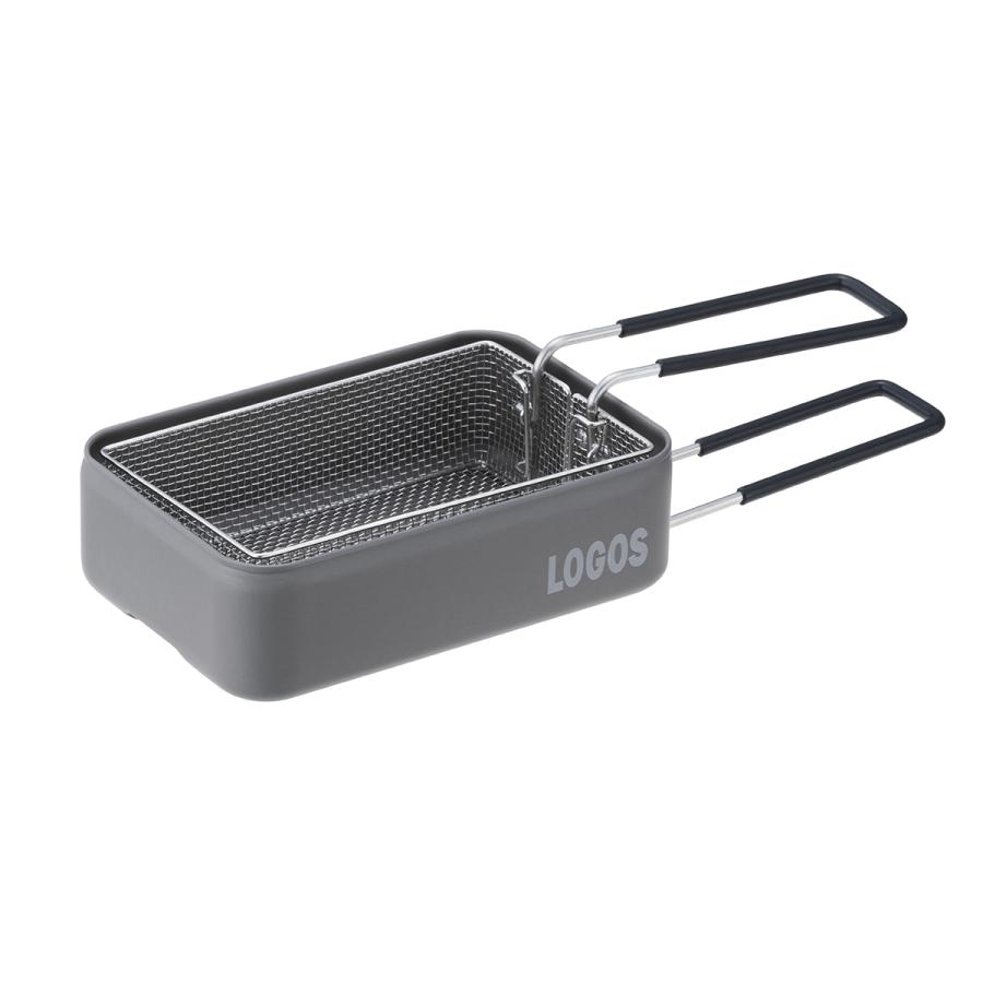 LOGOS（ロゴス） メスキット ざる 湯切り 焙煎 茹で 揚げ物 油切り