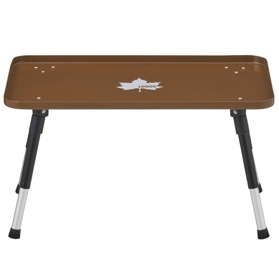 LOGOS（ロゴス） テーブル 折りたたみ 高さ調節 アウトドア キャンプ