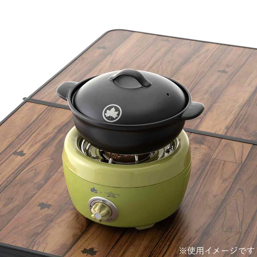 LOGOS（ロゴス） 土鍋 おしゃれ 8号 ご飯 キャンプ 吊り下げ 直火 萬古