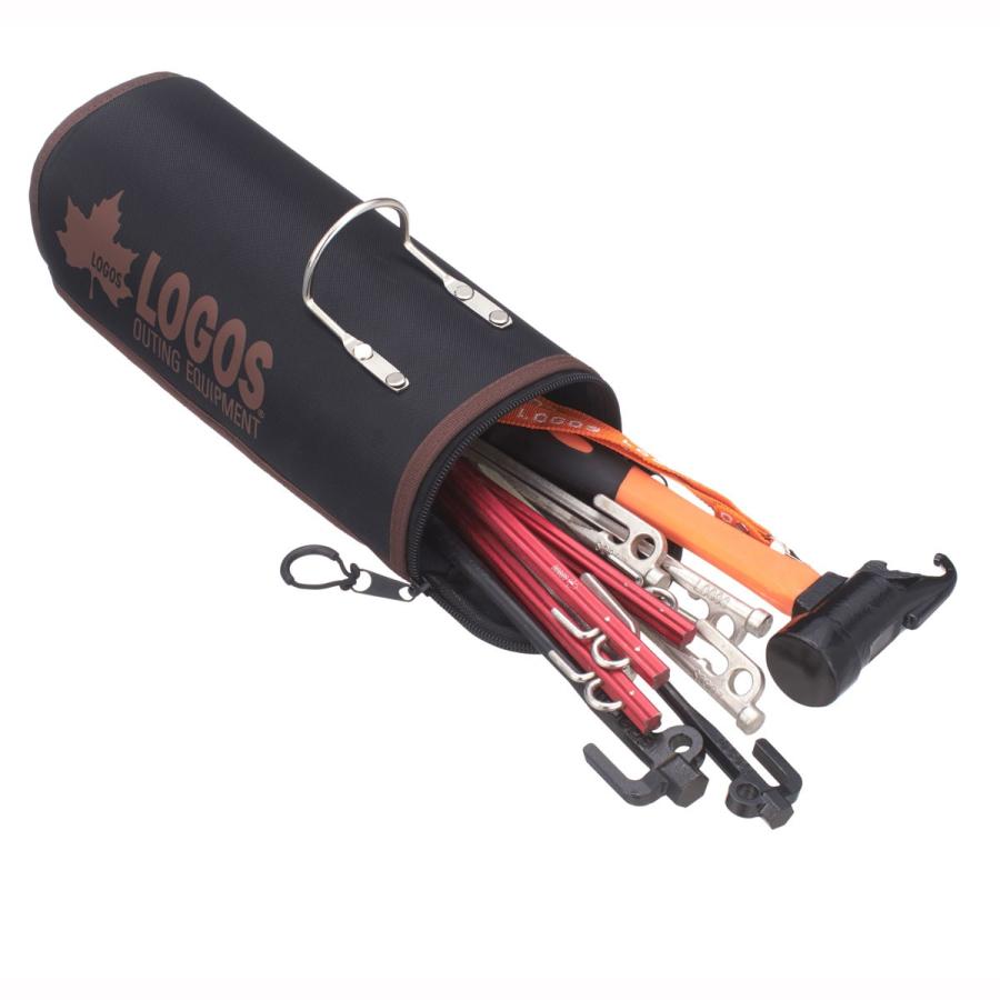 LOGOS（ロゴス） 腰袋 ペグ ハンマー ポーチ 保管 運搬 工具入れ