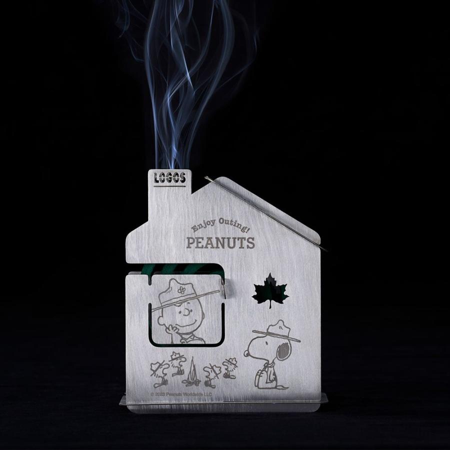 SNOOPY 蚊取り線香ケース ホワイト LOGOS ロゴス logos 蚊取り線香ホルダー スヌーピー SNOOPY