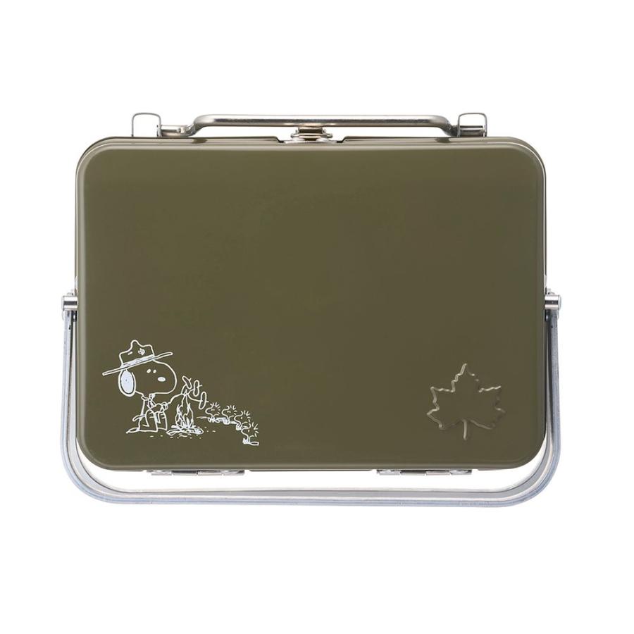 LOGOS スヌーピーアタッシュケース型卓上ミニグリル LOGOS ロゴス logos バーベキューグリル スヌーピー SNOOPY