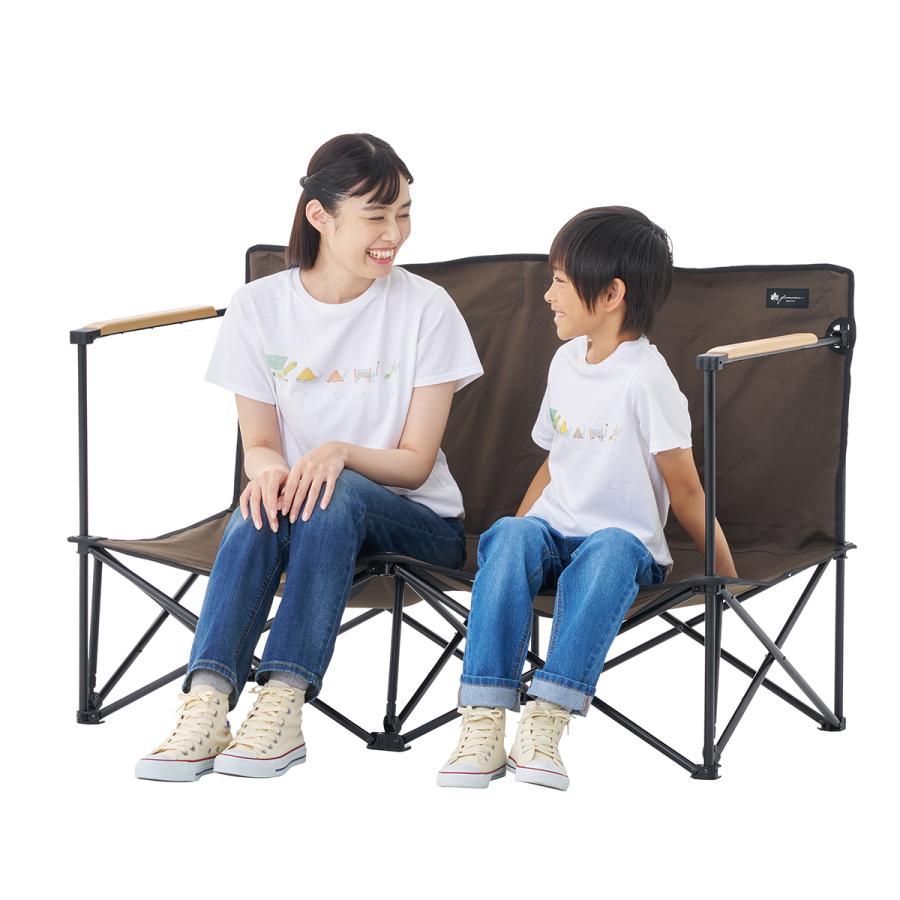 LOGOS ロゴス チェア 折りたたみ ワイド ソファ 2人掛け logos LOGOS ロゴス チェア 折りたたみ ワイド ソファ 2人掛け logos