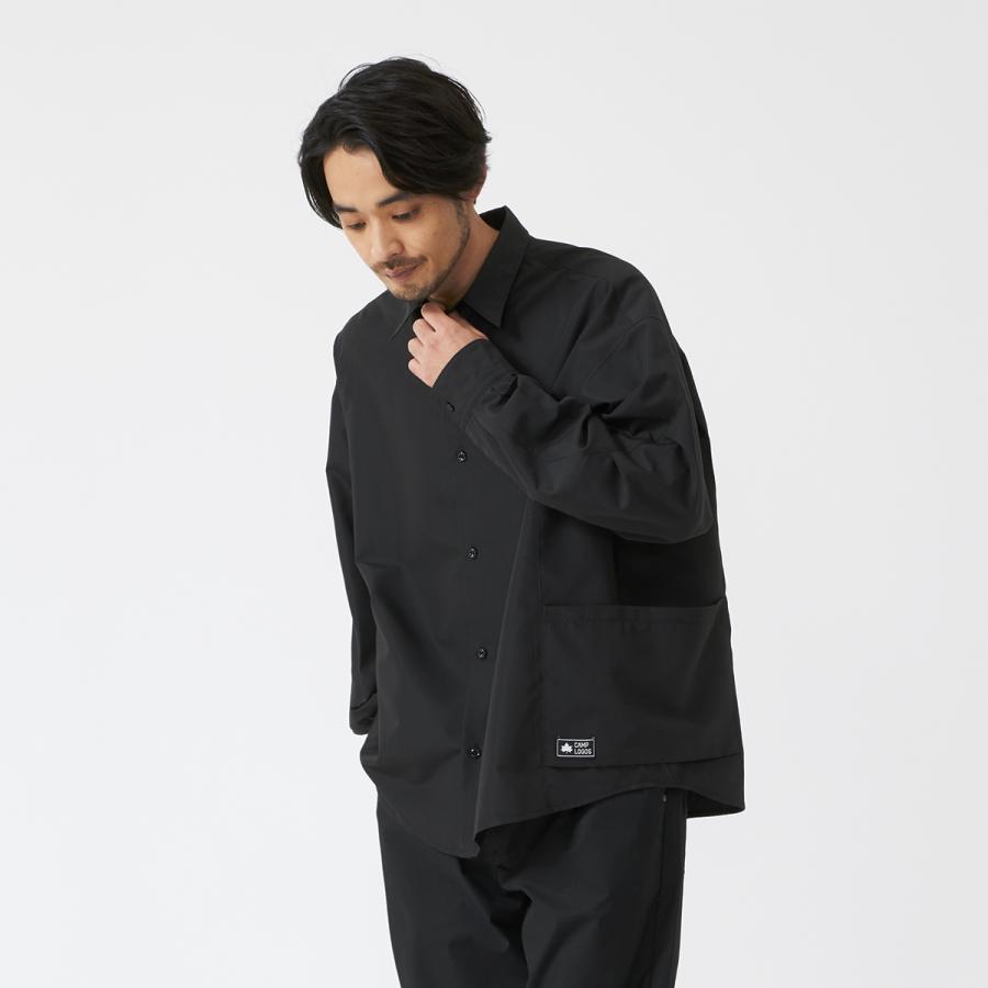 LOGOS（ロゴス） シャツ メンズ 長袖 長そで アウトドア ポケット