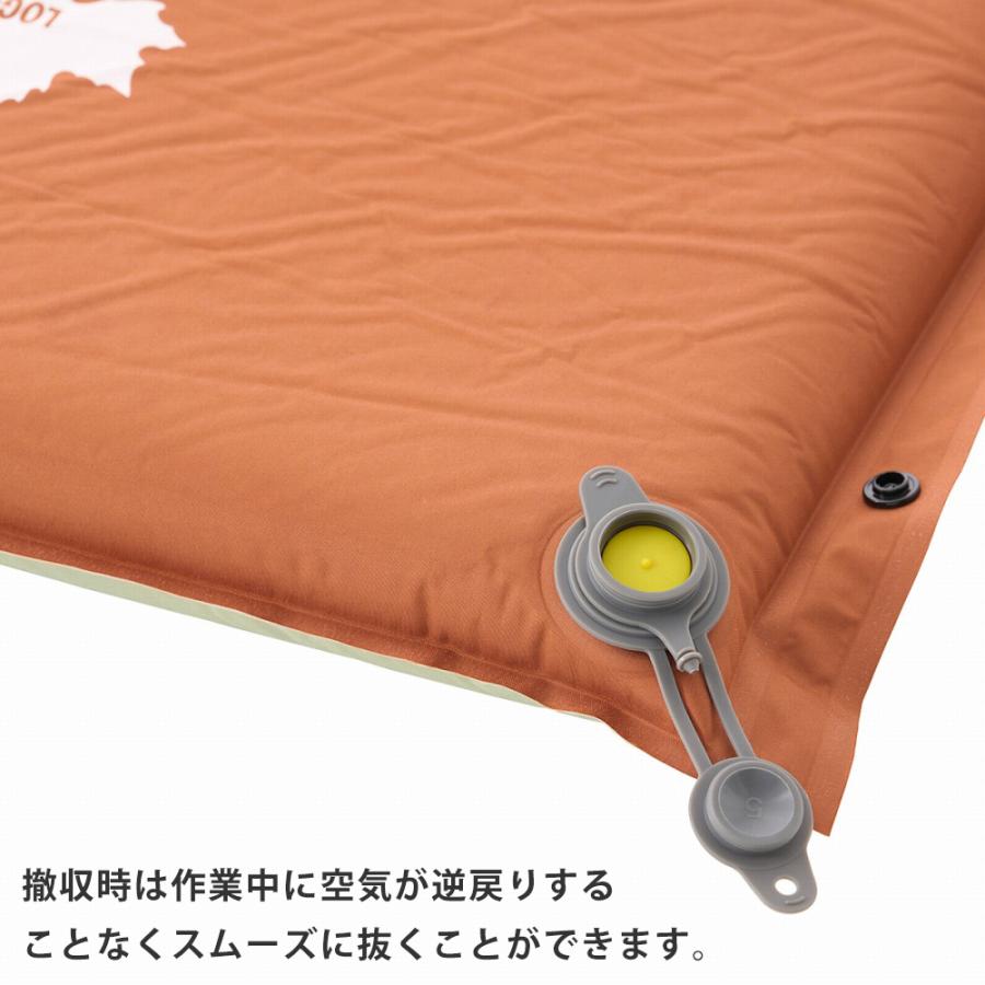 LOGOS（ロゴス） インフレートマット マット リバーシブル 超厚 55mm