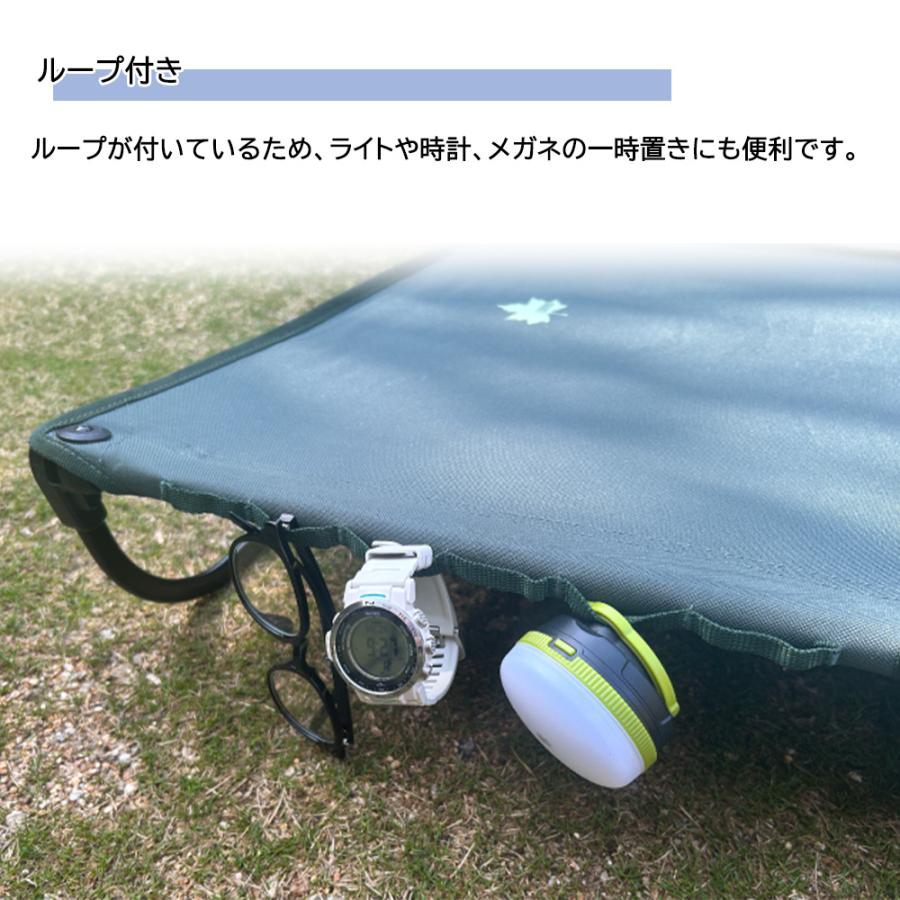 LOGOS（ロゴス） 耐荷重 約120kg 簡単ローコット 組み立て簡単 収納