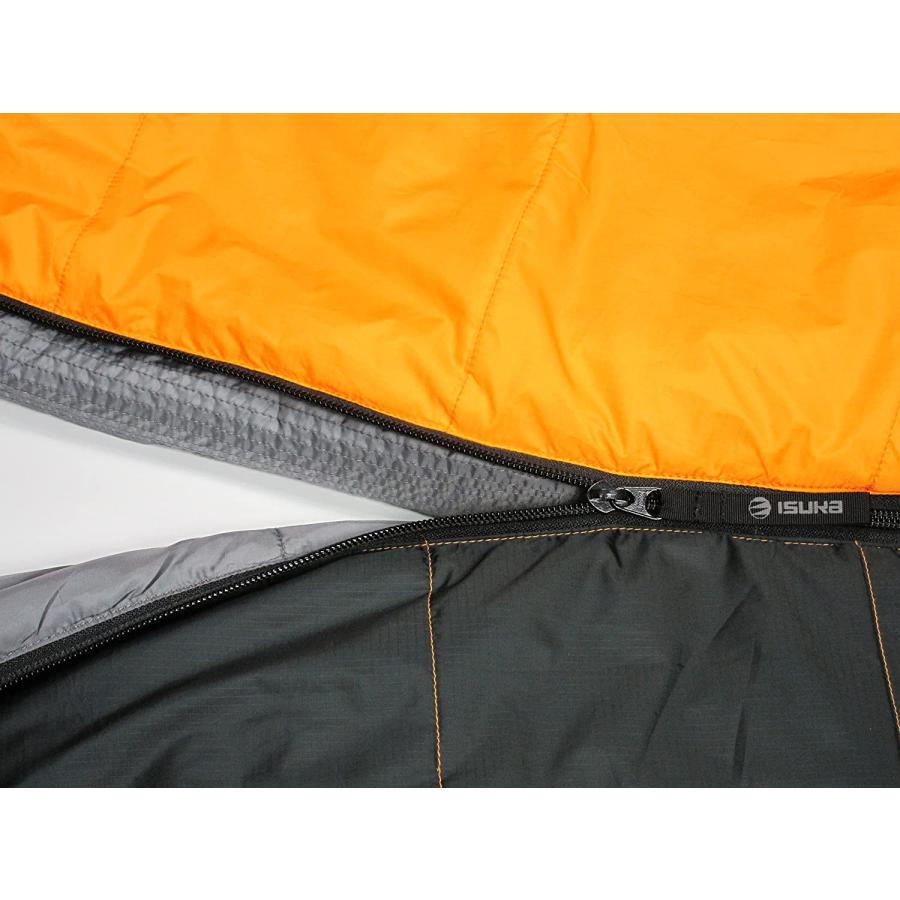 ISUKA（イスカ） 登山 アウトドア キャンプ 寝袋 シュラフ 夏用