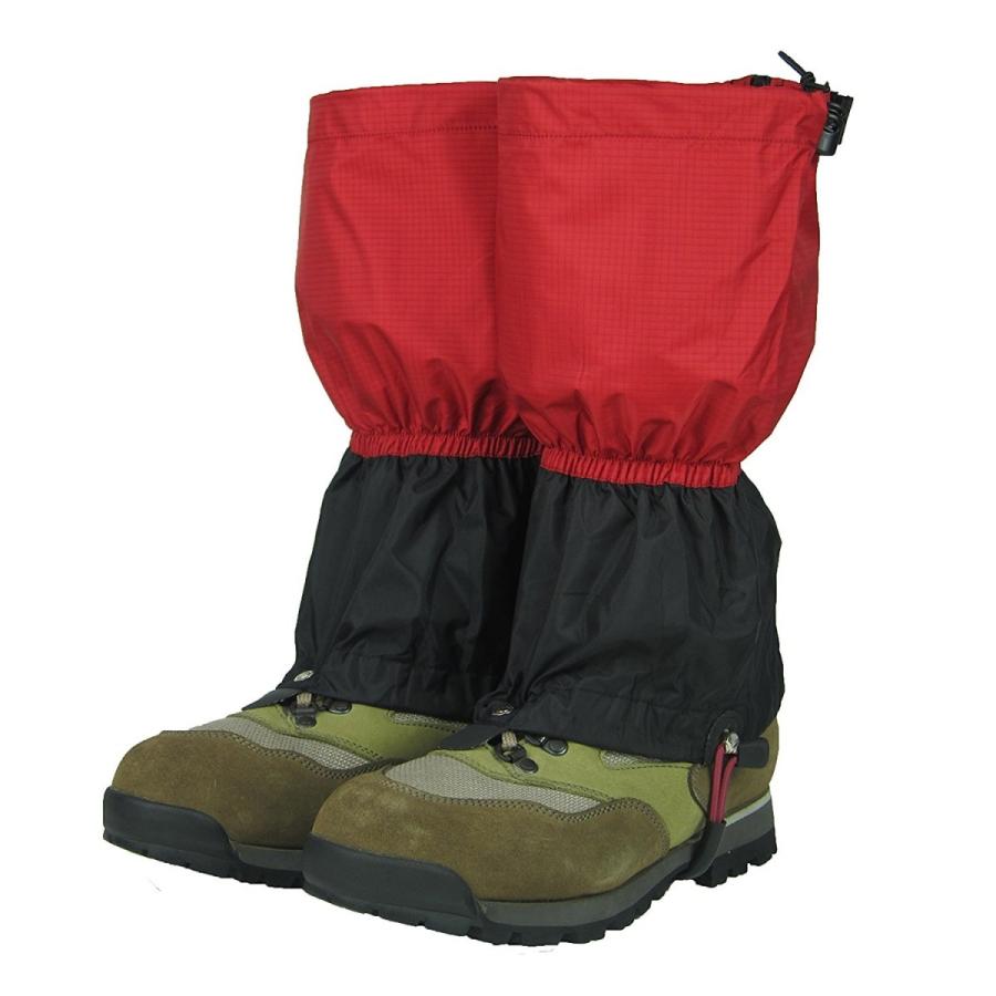 ISUKA イスカ 登山用ゲイター スパッツ 246219 ゴアテックス ライトスパッツ ミッドサイズ レッド 4988998246258 | ISUKA | 01