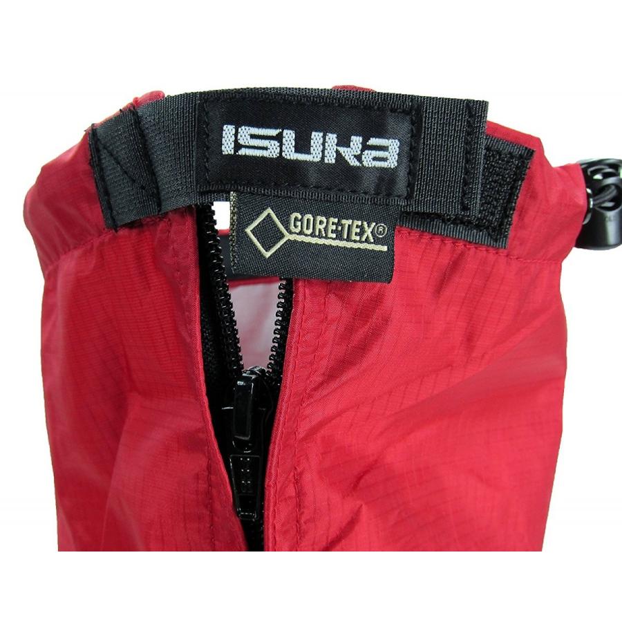 ISUKA イスカ 登山用ゲイター スパッツ 246219 ゴアテックス ライトスパッツ ミッドサイズ レッド 4988998246258 | ISUKA | 04