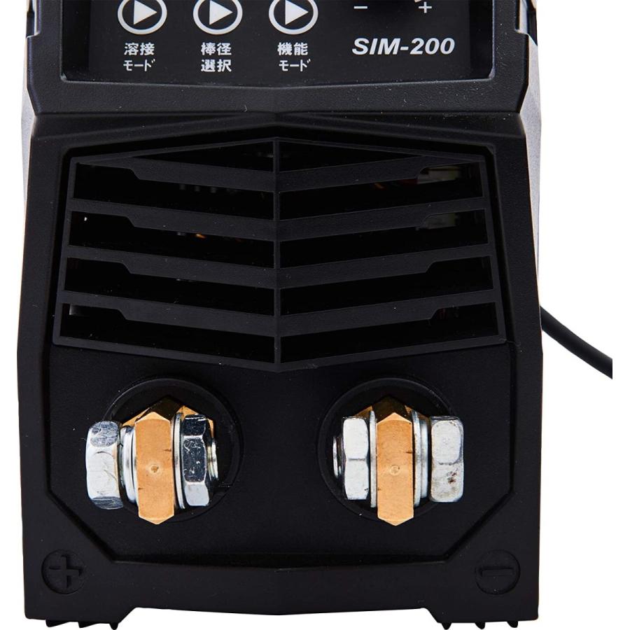SUZUKID スズキッド 200Ｖ専用インバータ制御直流アーク溶接機 アイマックス200 SIM-200 4991945033283  スター電器製造 | SUZUKID | 05
