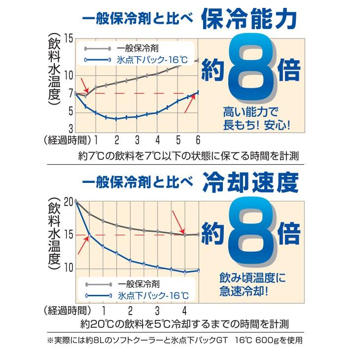 ロゴス logos 氷点下パックGT-16℃ 保冷 保冷剤 長時間 強力 GT-16℃ ソフト アウトドア キャンプ レジャー ソフト900g 81660607 4981325180164｜whatnot｜02