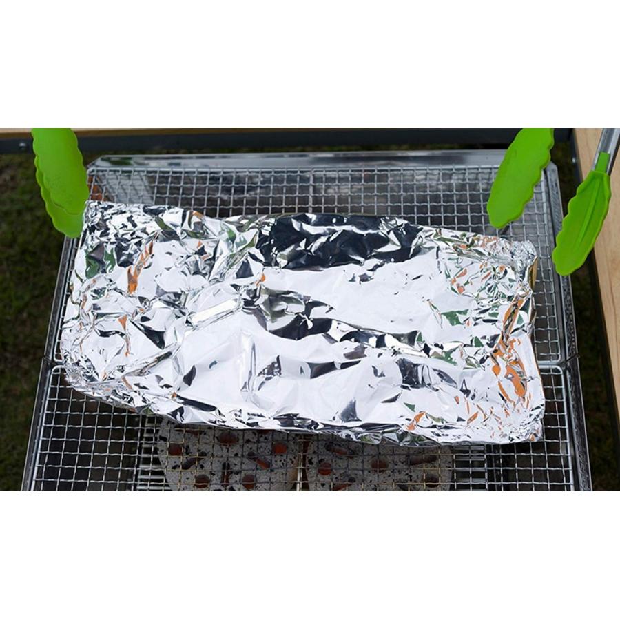 LOGOS（ロゴス） バーベキュー アルミシート シート 油汚れ防止 アルミ