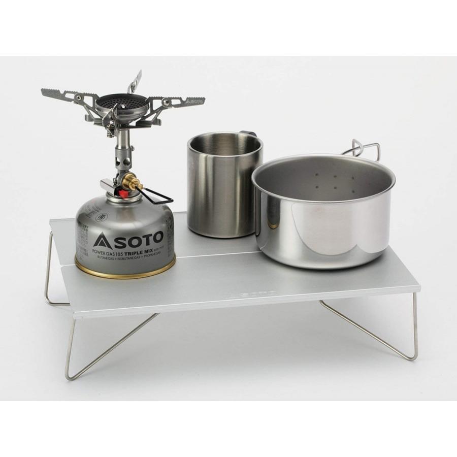 SOTO ソト 新富士バーナー ミニポップアップテーブル フィールドホッパー ST-630 ミニテーブル 折りたたみ テーブル ソロキャンプ ソロキャン ソロテーブル | 新富士バーナー | 05