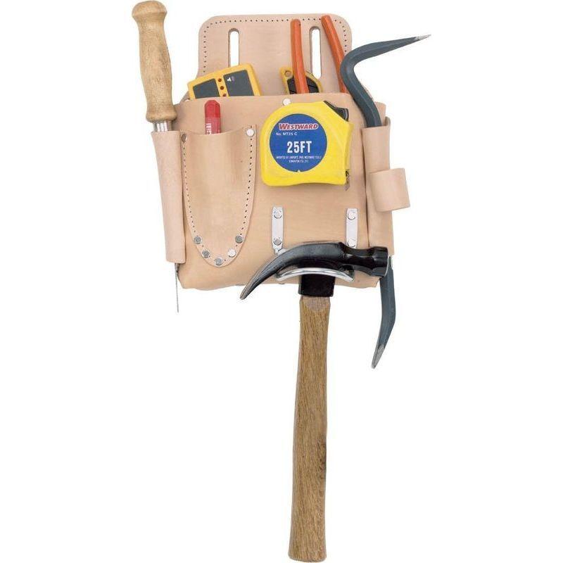 腰袋 工具差し 工具入れ 工具 入れ 収納 工具袋 作業袋 ツール 釘袋 おしゃれ 大工 大工道具 日曜大工 DIY プレゼント ギフト とび職 KUNY'S DW-1017 腰袋片側 | ブランド登録なし