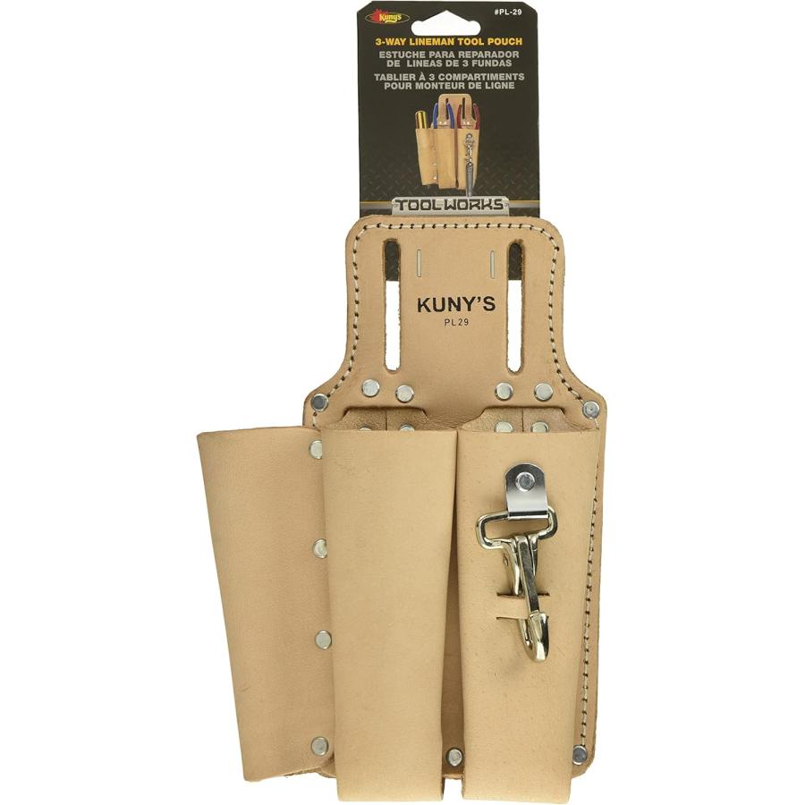 腰袋 工具差し 工具入れ 工具 入れ 収納 工具袋 作業袋 ツール 釘袋 おしゃれ 大工 大工道具 DIY とび職 KUNY'S PL-29 ツールポーチ 0068245020290 | ブランド登録なし
