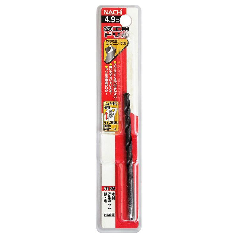ナチ 鉄工用ドリル 1本入シンニング 4.9mm WP 4962308658887 : WHATNOT 