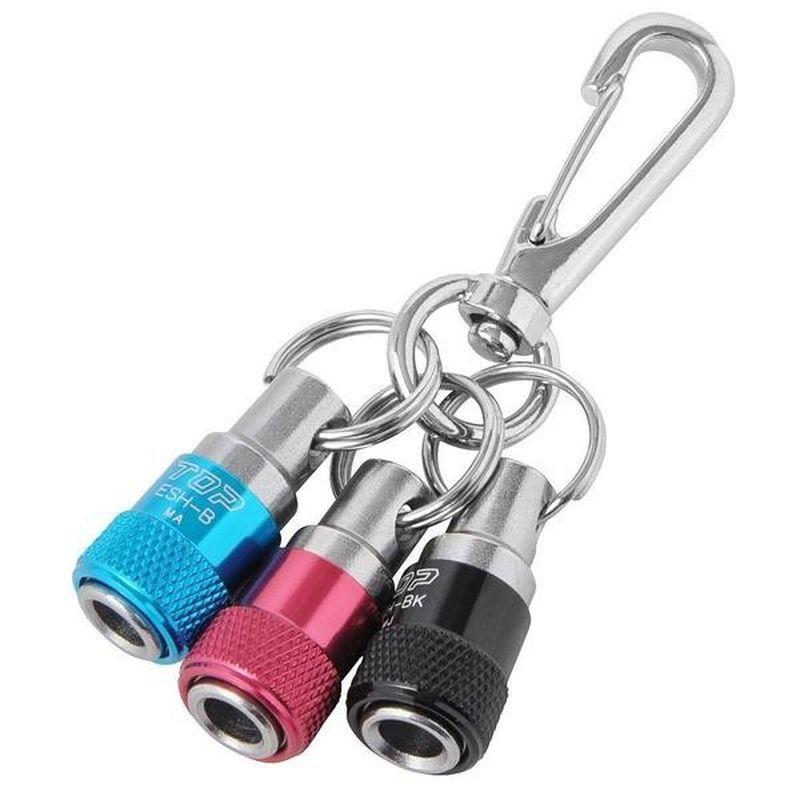 TOP（トップ） 携帯用 ナスカン付 ソケットホルダー3色セット ESH