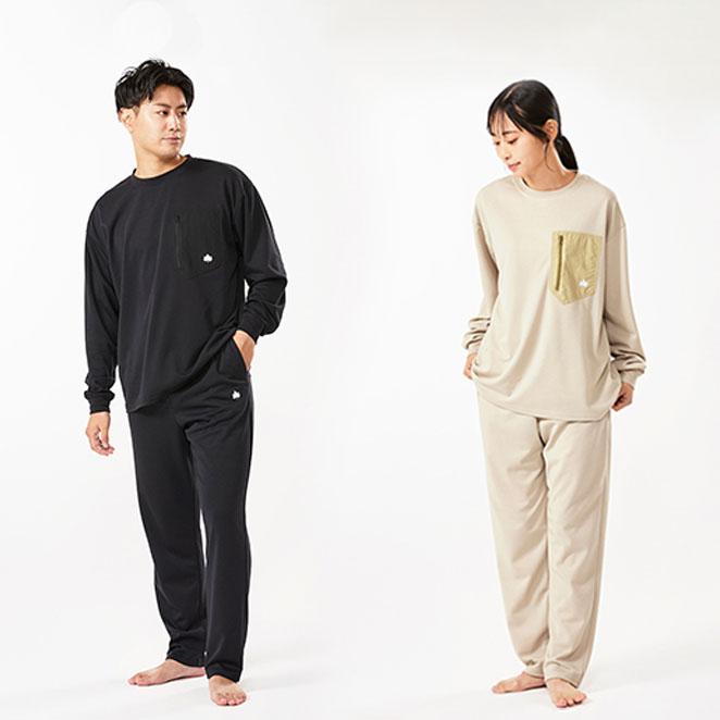 LOGOS（ロゴス） 上下セット リカバリーウェア メンズ パジャマ 疲労