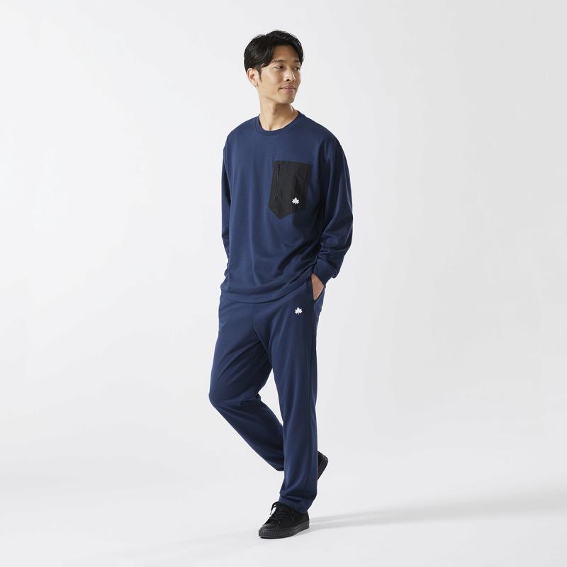 LOGOS（ロゴス） 上下セット リカバリーウェア メンズ パジャマ 疲労