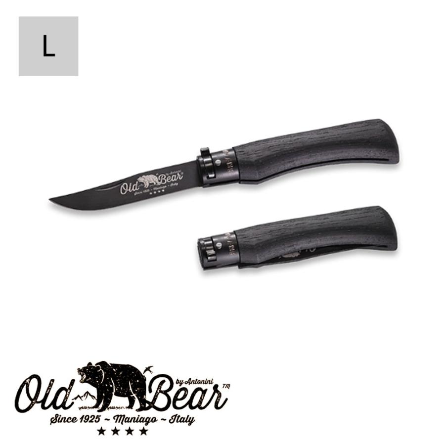 オールドベア ナイフ OLDBEAR BLACK×BLACK ステンレス L オールドベア ナイフ OLDBEAR BLACK×BLACK ステンレス L