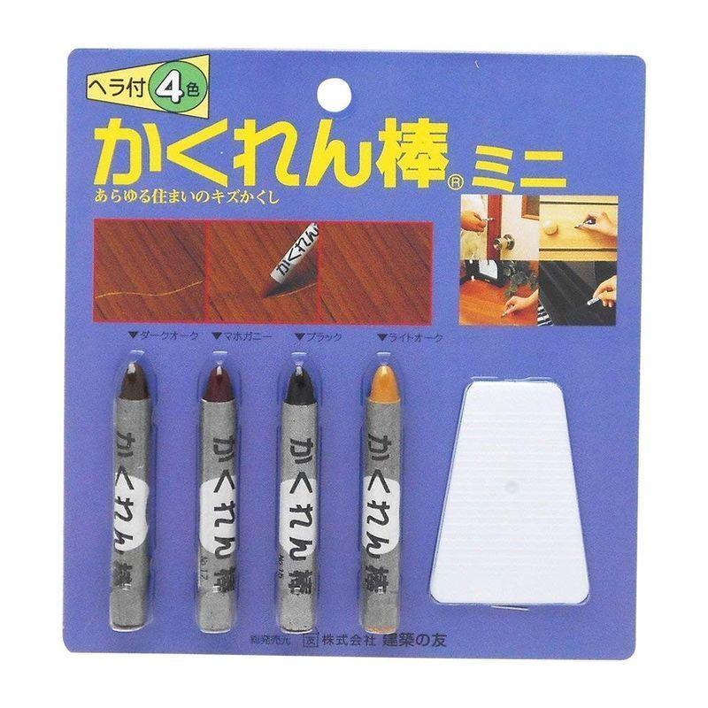 建築の友 かくれん棒ミニ ヘラ付4色セット Ab 31 ネコポス対応 Whatnot 通販 Paypayモール