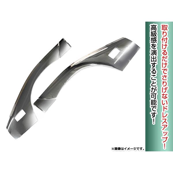 大型商品 日野 デュトロ ダイナ 標準 メッキ フェンダー パネル 左右