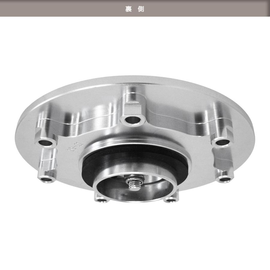 CNC アルミ タンクキャップ 7穴 シルバー ZRX400 ZRX1100 ZZR400