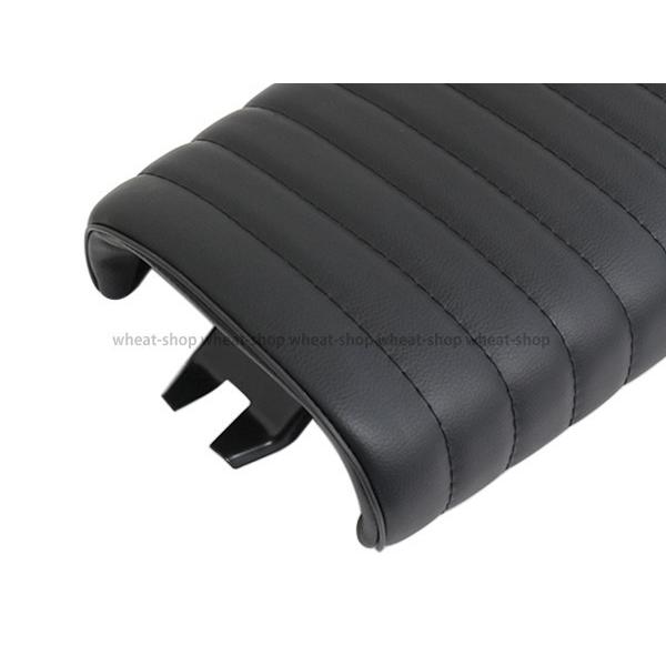 バイク カフェレーサー トラッカー シート ブラック 250TR GN125 CG125