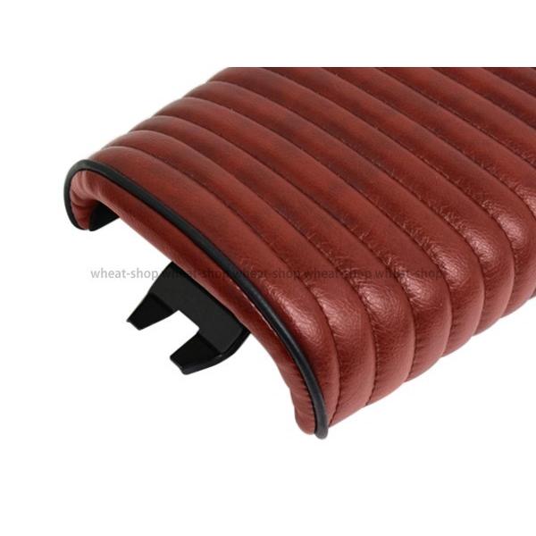 バイク カフェレーサー トラッカー シート ブラウン CB400 CB500