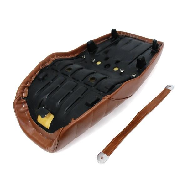 バリオスシート　タックロール　ブラウン 楽天市場】バリオス シート（カラーブラウン）（バイク用品｜車