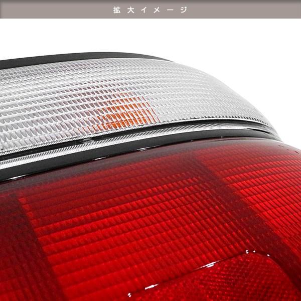 トヨタ コースター XZB40 XZB50 後期 H13.8〜 テールランプ 左右セット 互換品番 81560-36310 81550-36420 テールライト 赤白 テール_4