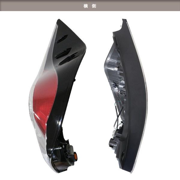 新品社外 純正タイプ アクア NHP10系 後期仕様 LED テールランプ レッド クリア レンズ バック ストップランプ テールライト トヨタの画像