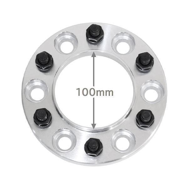 ю 高強度 ワイドトレッドスペーサー 6穴 M12 P1.25 PCD139.7 ハブ径 