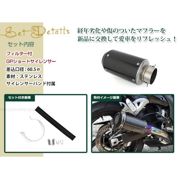 Ninja ZX-9R ZRX1100 ZX-12R ゼファー1100 ZRX400 60.5π GPショート