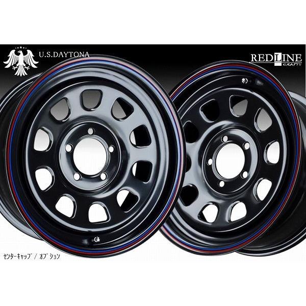 U.S.Daytona デイトナ オフセット+30 PCD114.3 ブラックカラー U.S.Daytona デイトナ オフセット+30 PCD114.3 ブラックカラー