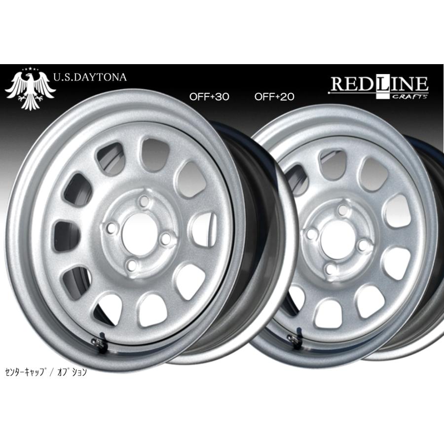 デイトナDAYTONAホイール U.S.Daytona デイトナ 15x7.0J 前後異 オフセット +30/+20
