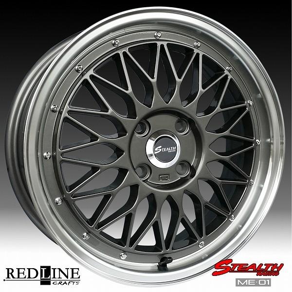 ステルスレーシングME01 165/45-16 KENDA STEALTH Racing ME01 16x5.5J 軽四用/人気のメッシュ KENDA KR20