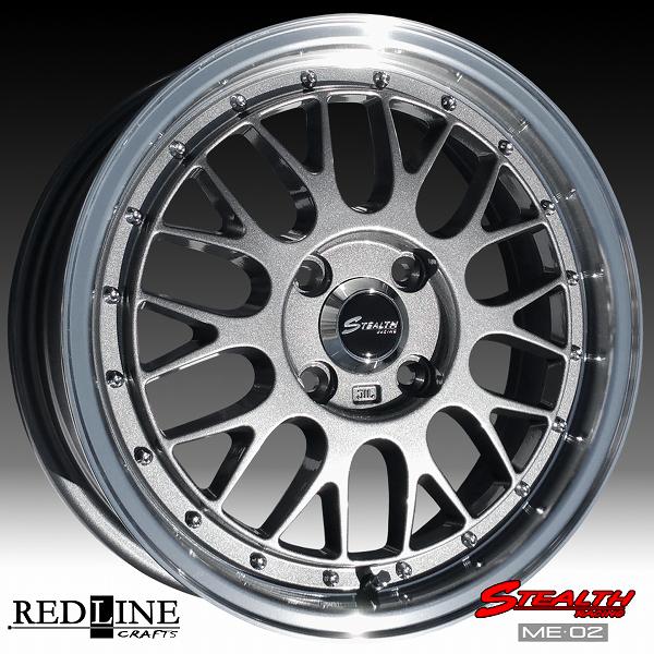 ステルスレーシング ME-02 新製品 ドレスアップサイズ 15x5.5J ステルスレーシング ME-02 新製品 ドレスアップサイズ 15x5.5J