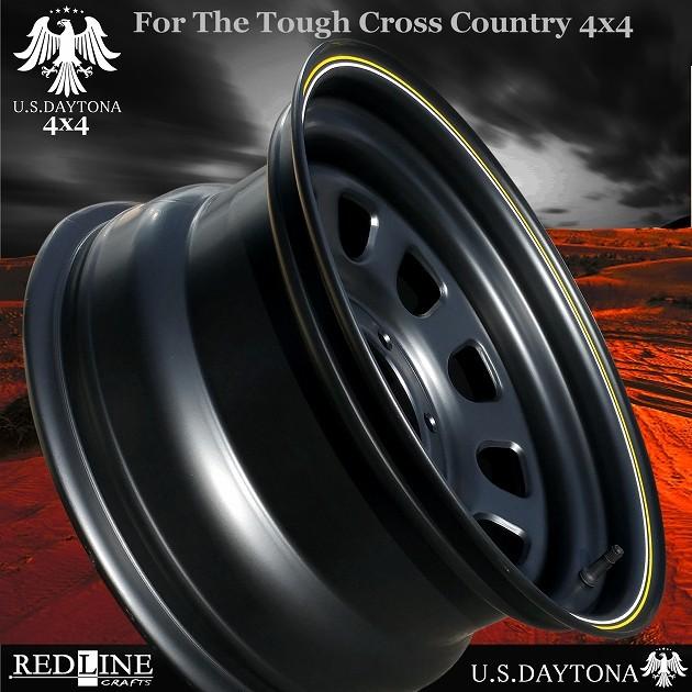 U.S.Daytona 4X4 ホイール4本セット 16x8.0J OFF ±0 PCD139.7 装着 