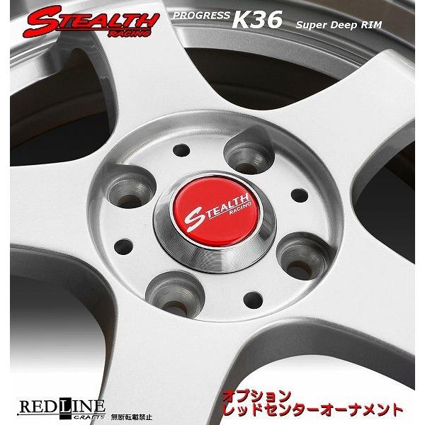 ステルスレーシング K36 前後幅広＆スーパーディープ2段リム 16x6.0J チューニング 軽四専用 ホイール GOODYEAR 165/50R16 タイヤ付 4本セット｜wheel-station｜06