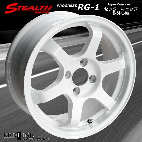 KINERGY ステルスレーシング RG-1 幅広リム＆スーパーコンケイブ 15x6
