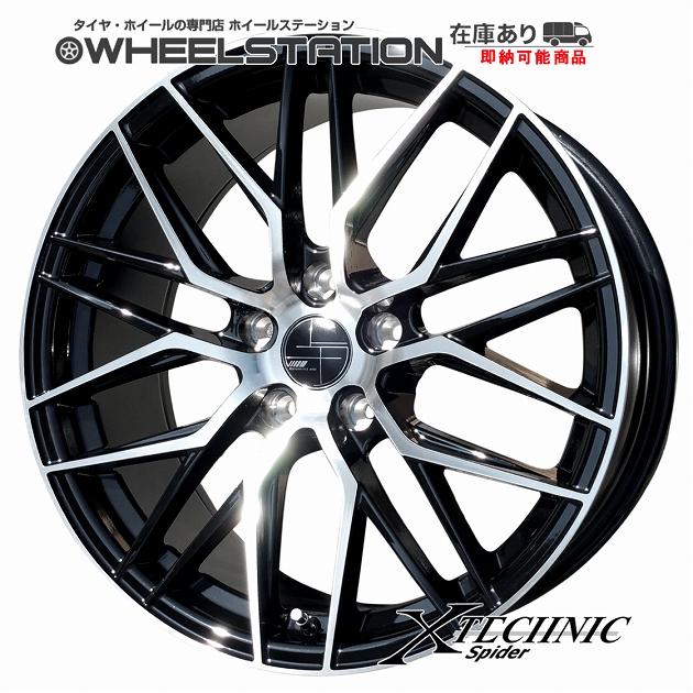 X-TECHNIC Spider 18x8.0J OFF+50 5H/PCD100 精悍な見た目のスパイダー メッシュホイール 4本セット :  r2312-1 : WHEEL STATION Y-SHOP店 - 通販 - Yahoo!ショッピング