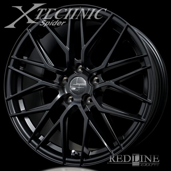 X-TECHNIC Spider 18x8.0J OFF+50 5H/PCD100 精悍な見た目の X-TECHNIC Spider 18x8.0J OFF+50 5H/PCD100 精悍な見た目の