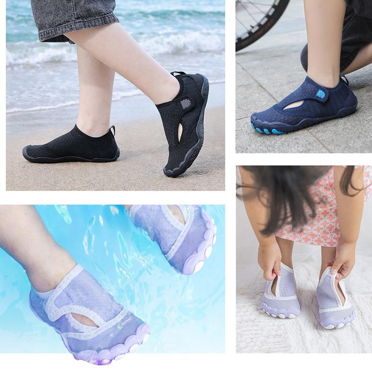 シャリーテンプール　19cm 5点セット　シューズ CIARA マリンシューズ 水陸両用 キッズ 速乾 滑り止め マジックテープ