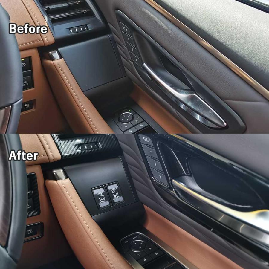 ゆうちっち　新型アルファード40系運転席増設スイッチキット 新型アルファード40系 新型ヴェルファイア40系 運転席増設