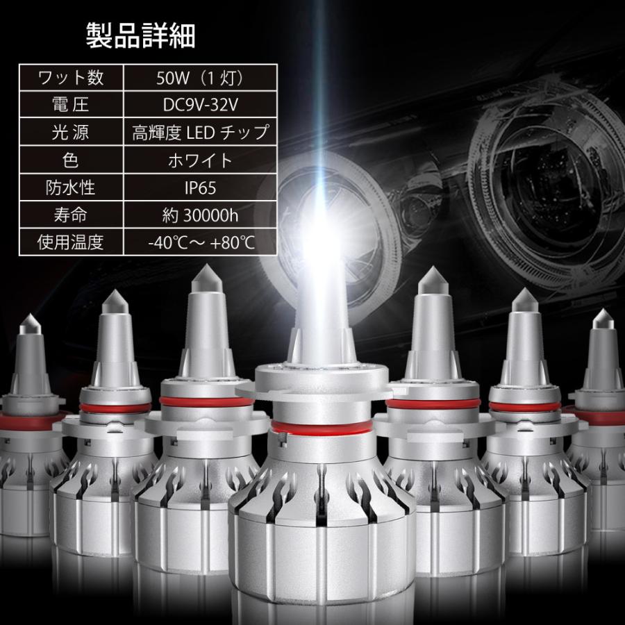 360度全面発光 LED HB3 ヘッドライト 車用 トヨタ TOYOTA クラウンマジェスタ CROWN?MAJESTA H21.3〜H25.8 UZS20# 2灯 whiplinks｜whiplinks｜06