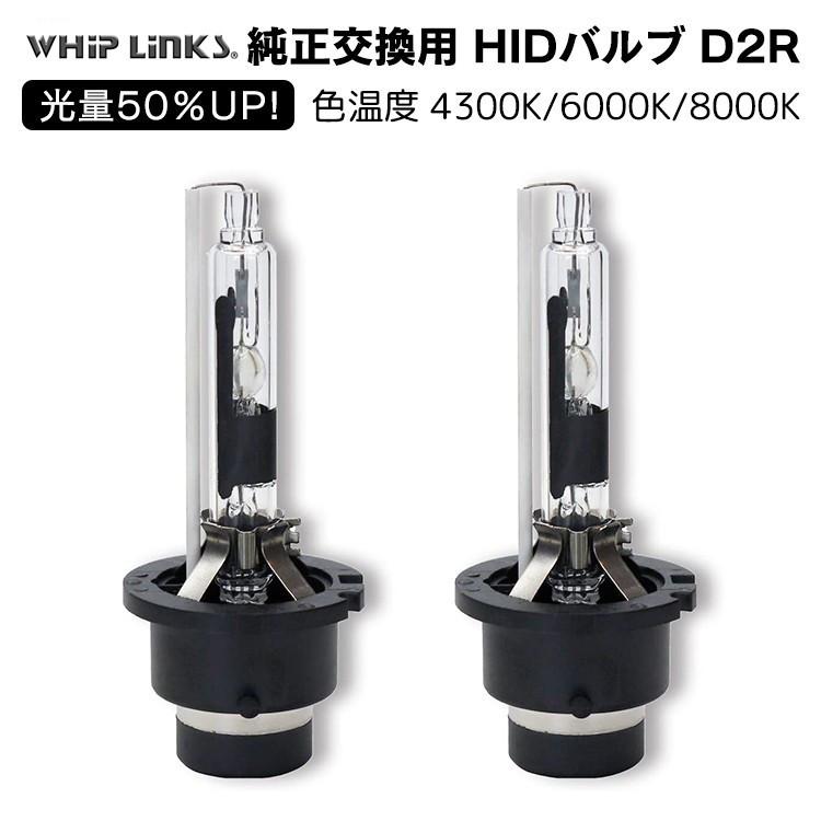 光量50％UP 純正交換 HID D2R ヘッドライト バルブ HONDA