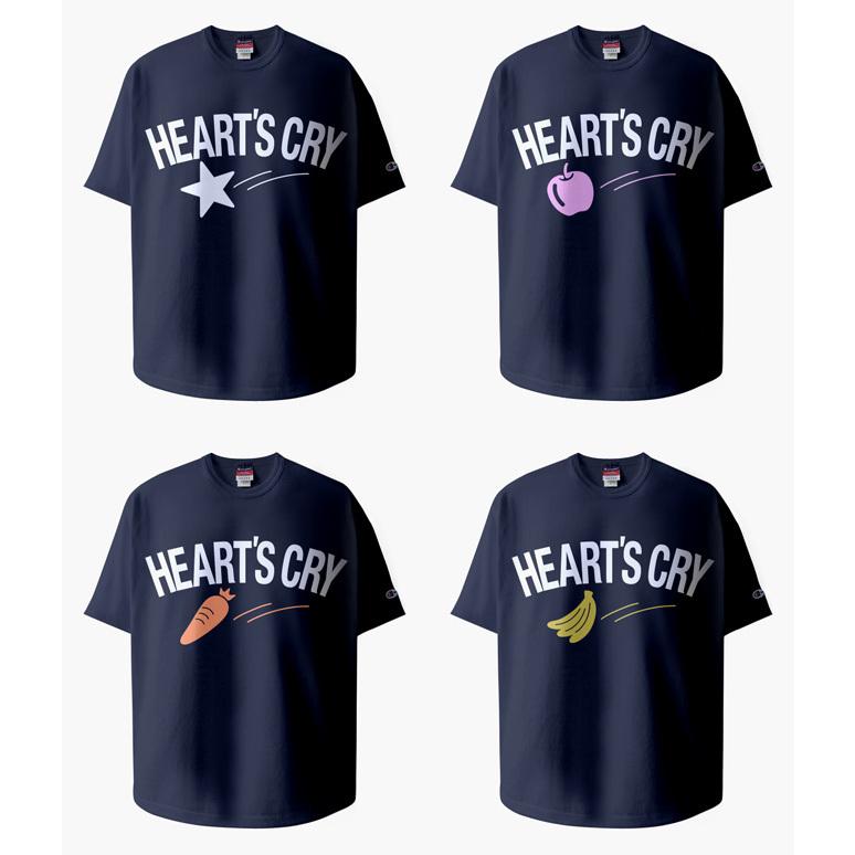 Champion 助成金/競馬/アパレル/Hearts/Cry/Subsidy/T-Shirts