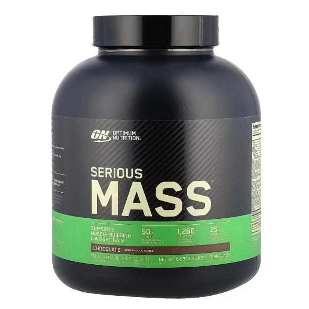 プロテイン　シリアスマス　⒉72kg チョコレート　ウェイトゲイナー Optimum Nutrition] Serious Mass Weight Gainer Protein Chocolate 6